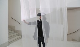 The Thin Layer Installation at the Hockney Gallery 2017